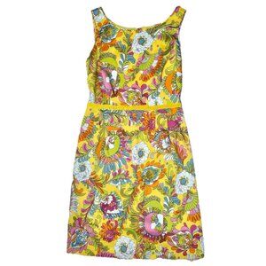 Kate Spade Floral Print Sheath Retro Tunic Dress